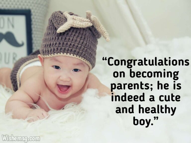 200+ New Born Baby Boy Wishes 2023 Quotes & Images - Wishemsg.Com