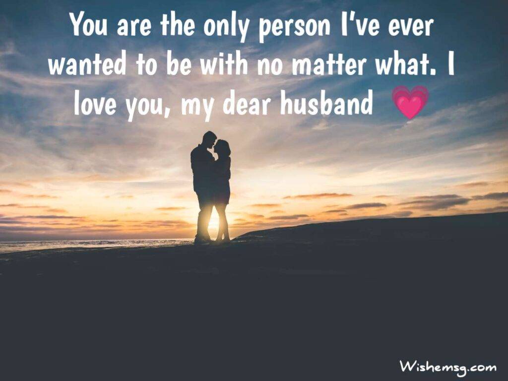 Love Messages For Husband