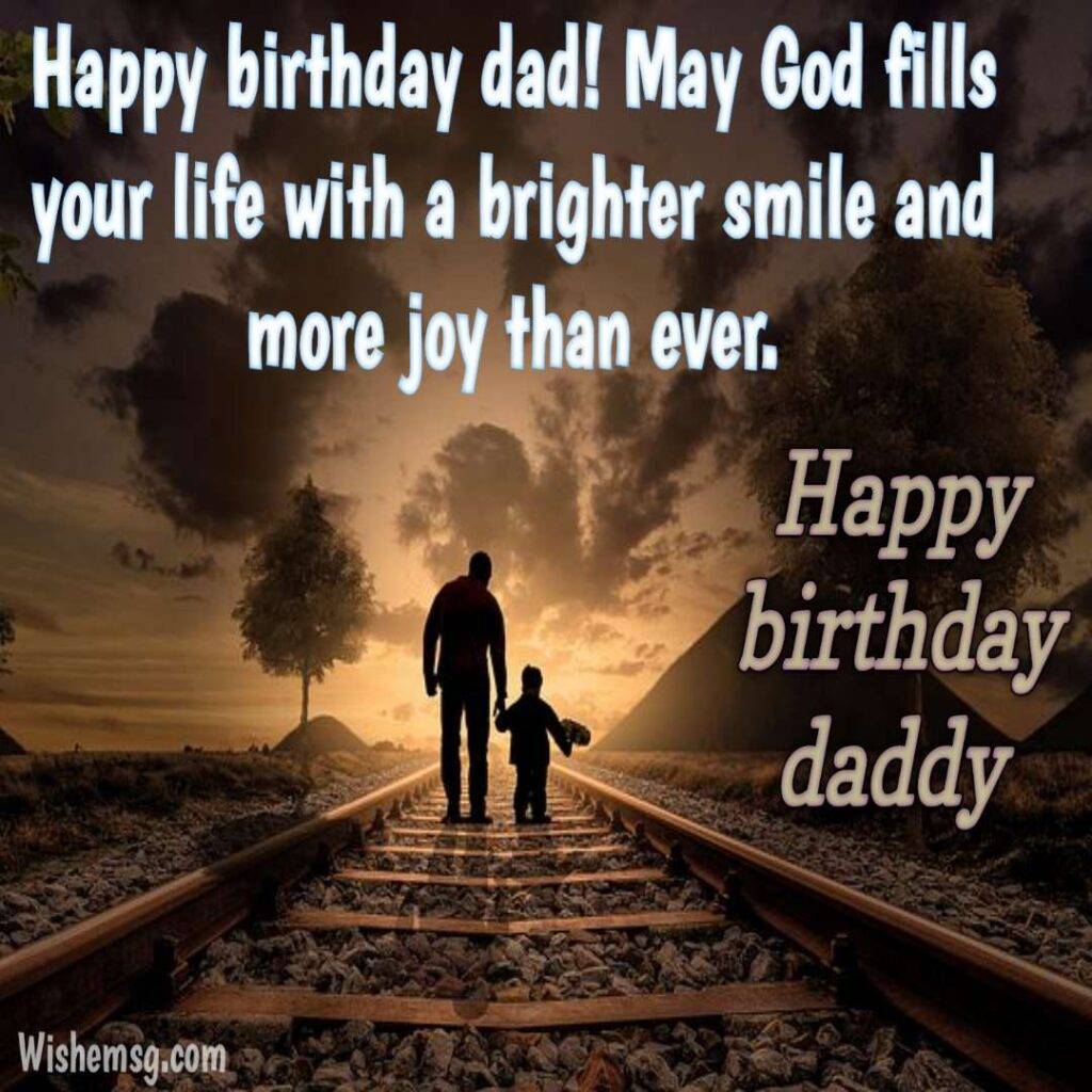 Happy birthday dear dad 