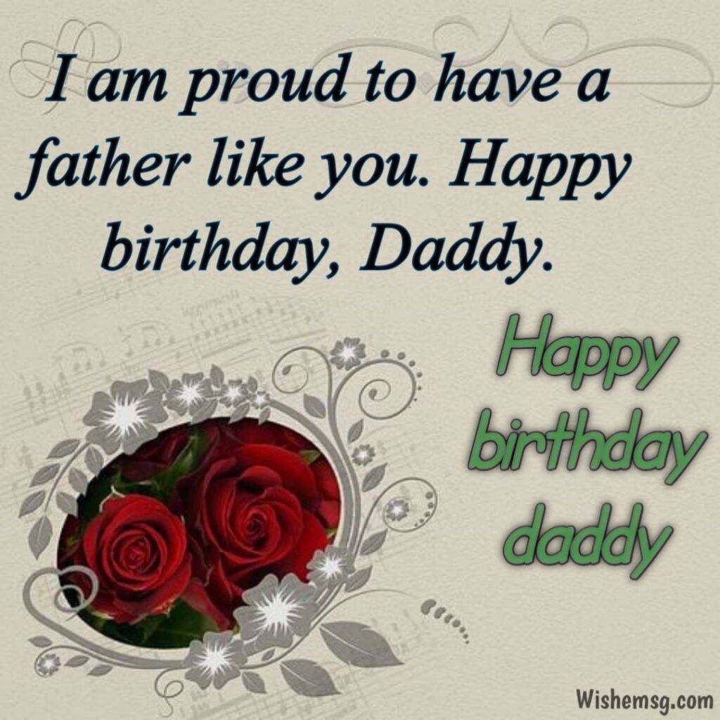 200+ Happy birthday dear dad Wishes and Messages - Wishemsg.Com