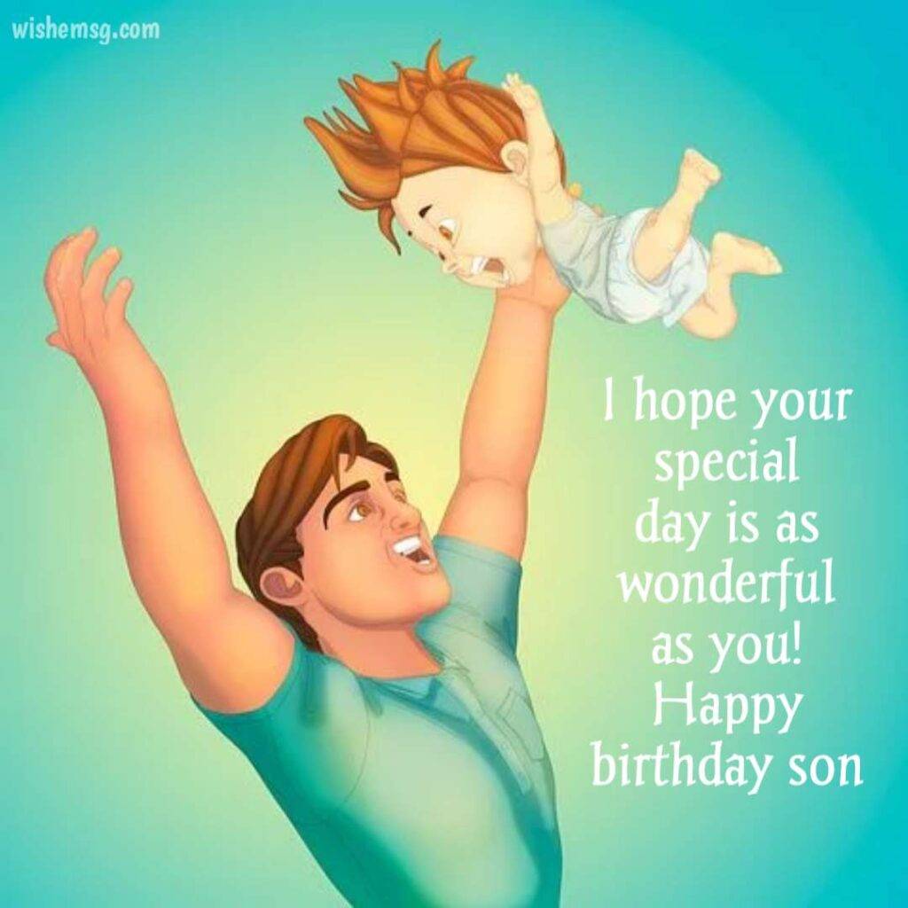 200+ Happy Birthday My Son Wishes and Messages - Wishemsg.Com