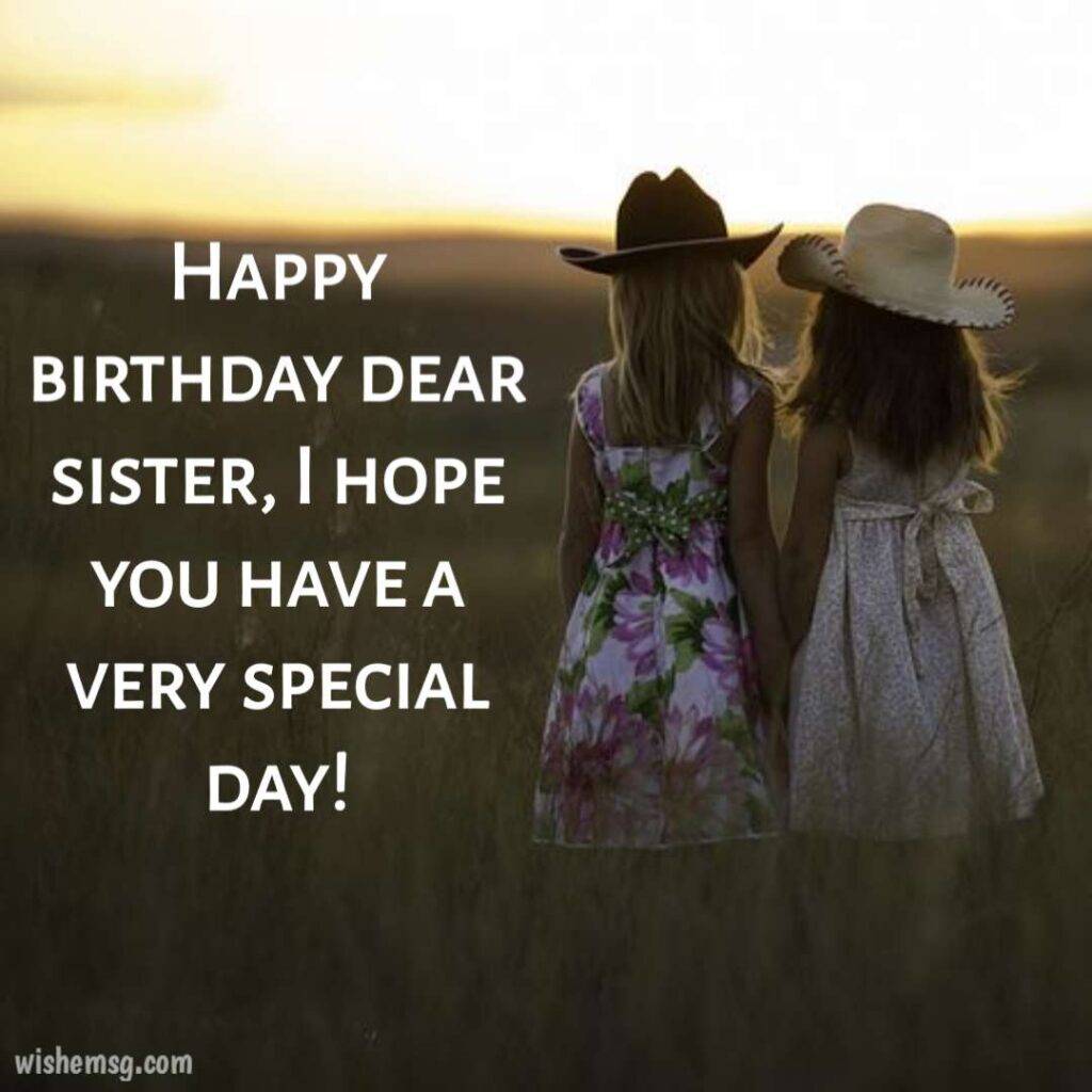 Wish Birthday For Sister