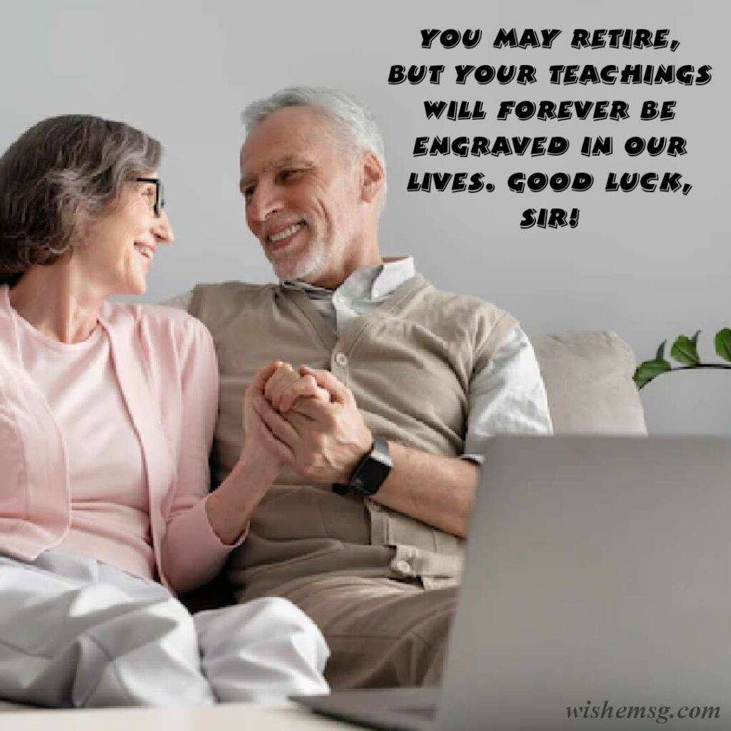 Retirement wishes and Messages