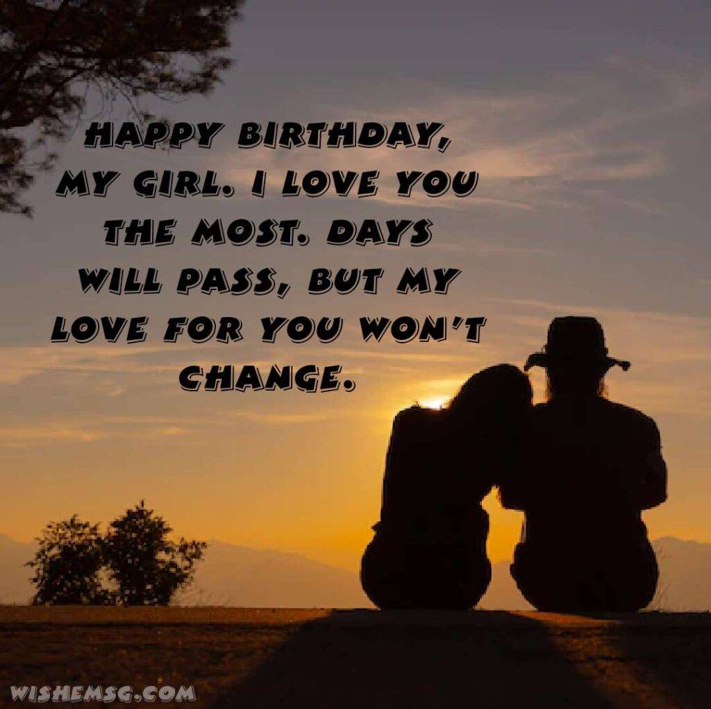 200+Birthday Wishes For Girlfriend - Wishemsg.Com