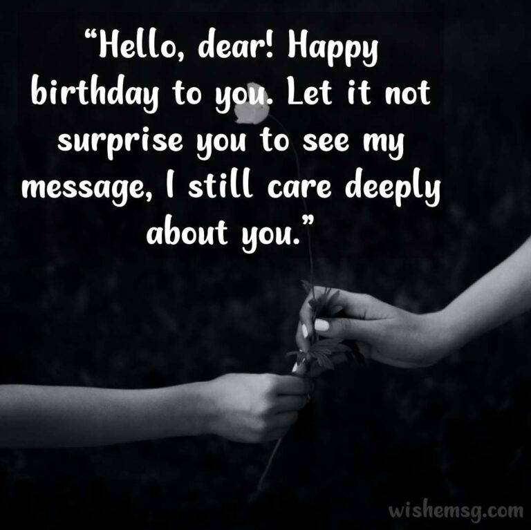 200+ Happy Birthday For Ex Boyfriend Quotes & Wishes