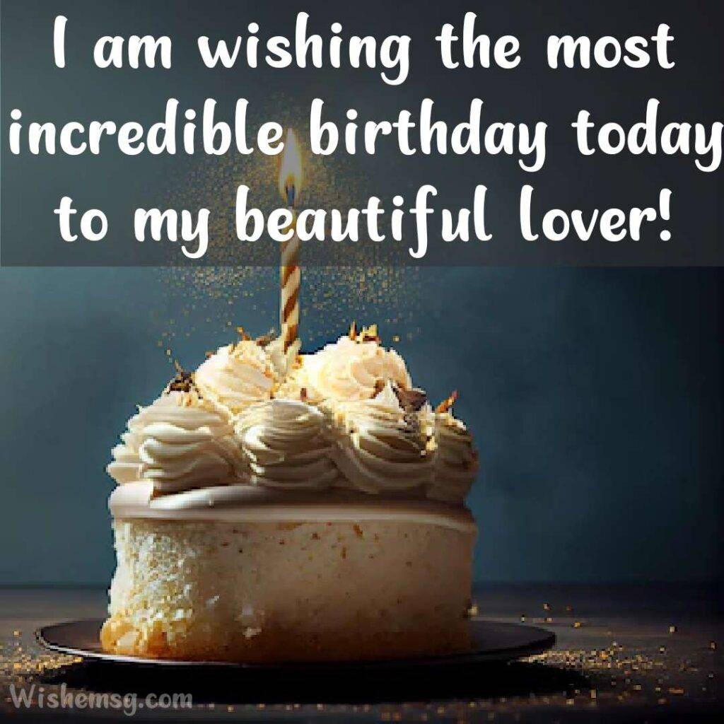 200+ Happy Birthday Lover Quotes Wishes & Messages - Wishemsg.Com