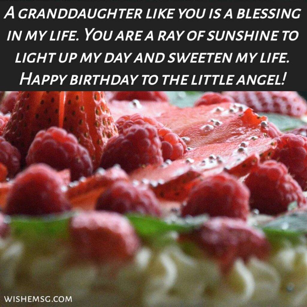 Granddaughter Birthday Wishes For Facebook