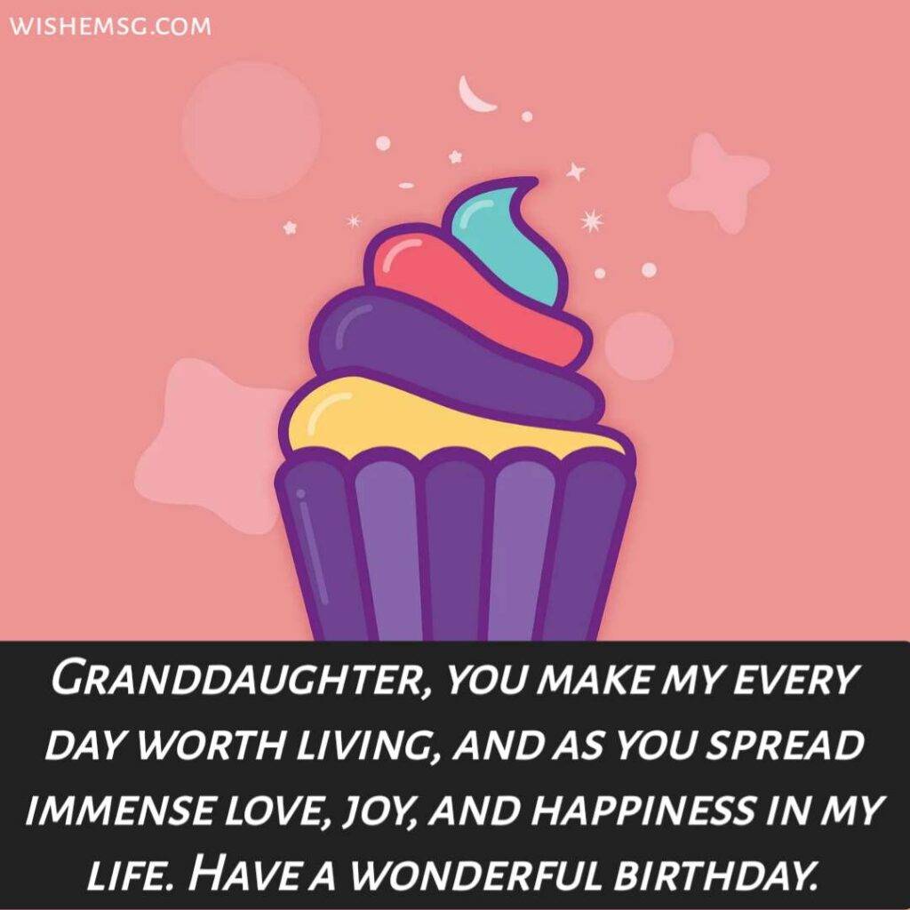 Granddaughter Birthday Wishes For Facebook