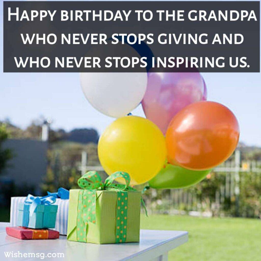 Grandfather Birthday Quotes