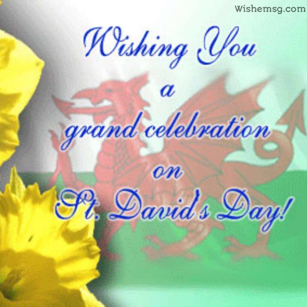 Happy ST David's Day Wishes