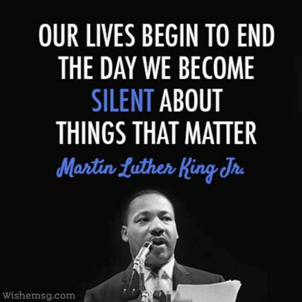 Martin Luther King JR Day Wishes