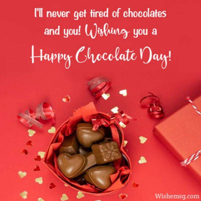 200+ Happy Chocolate Day Wishes Quotes Images - Wishemsg.Com