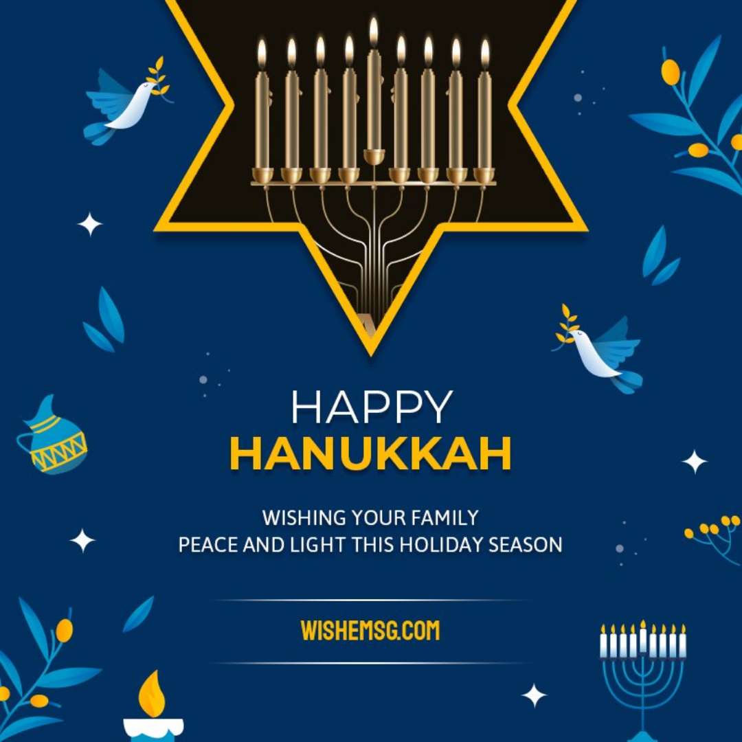 200+ Happy Hanukkah Wishes Quotes Images 2024