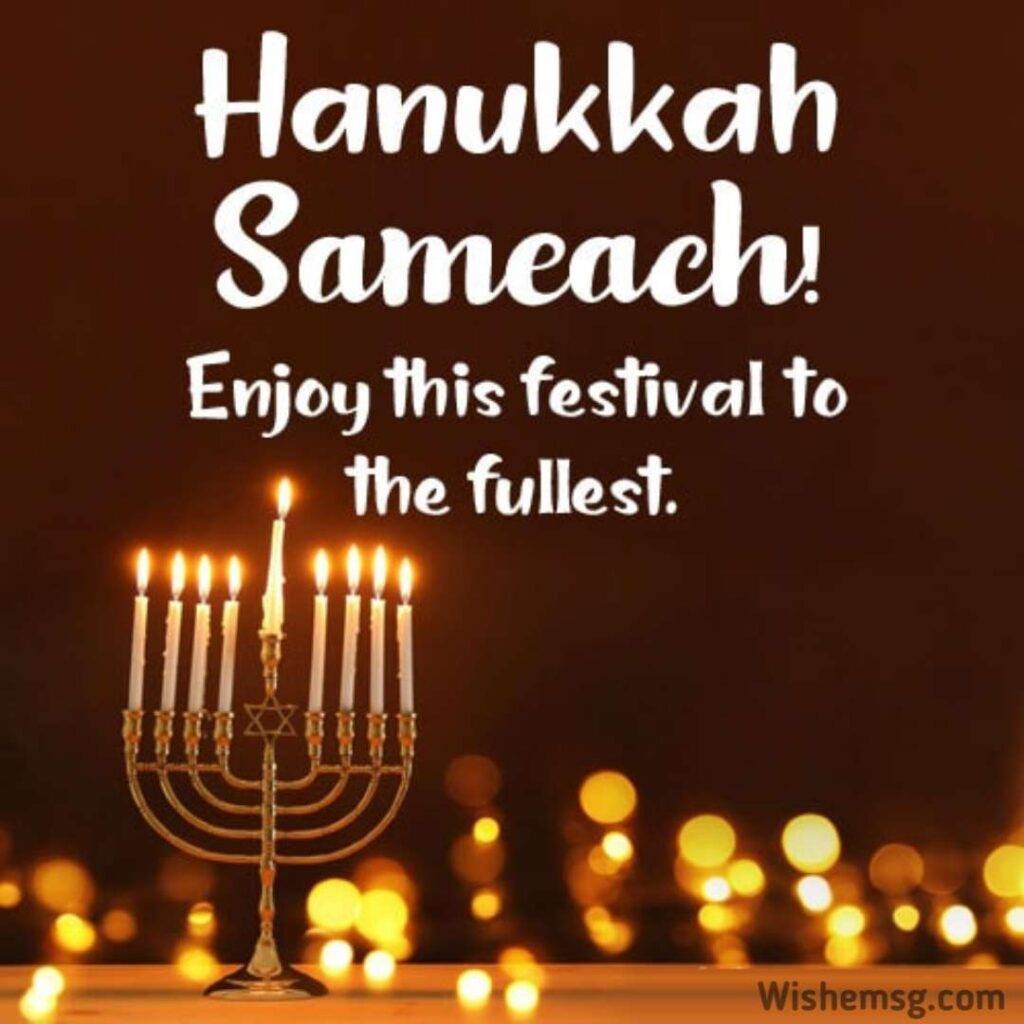 Happy Hanukkah Wishes Quotes Images