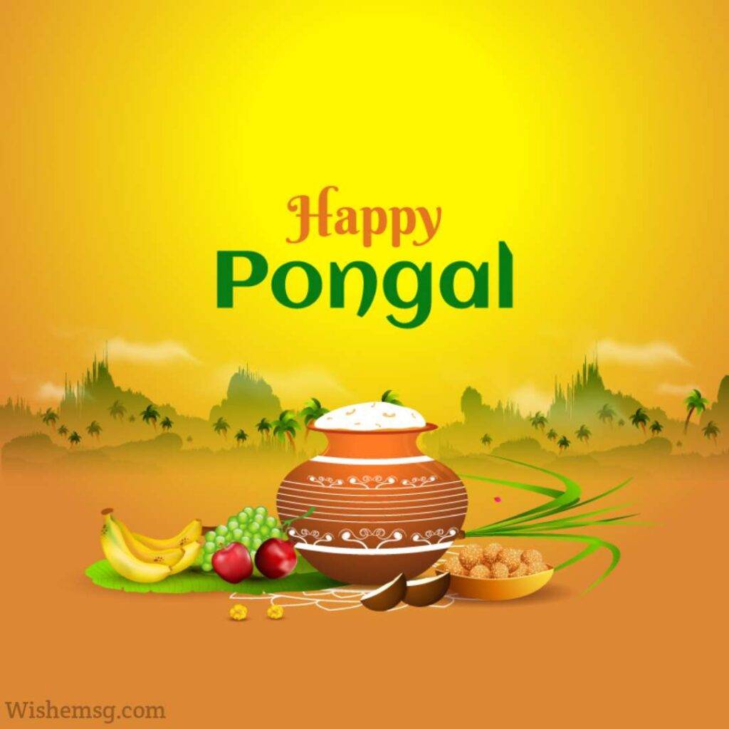 Happy Pongal Wishes Quotes Images