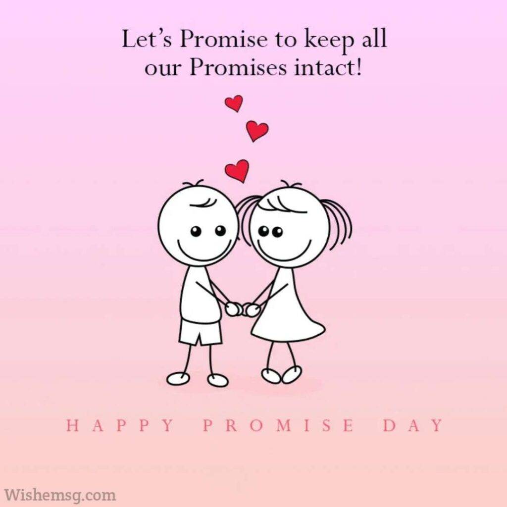 Happy Promise Day Wishes Quotes Images