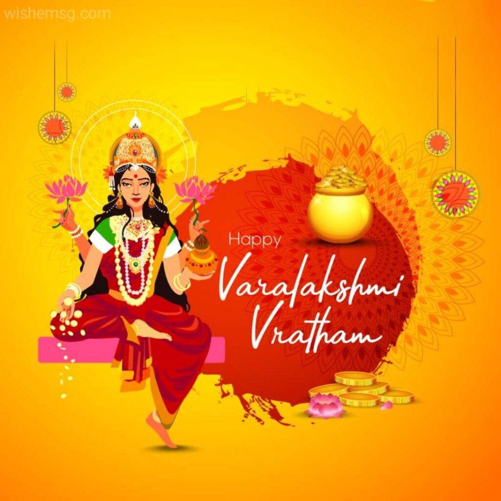 Happy Varalakshmi Vratham Wishes