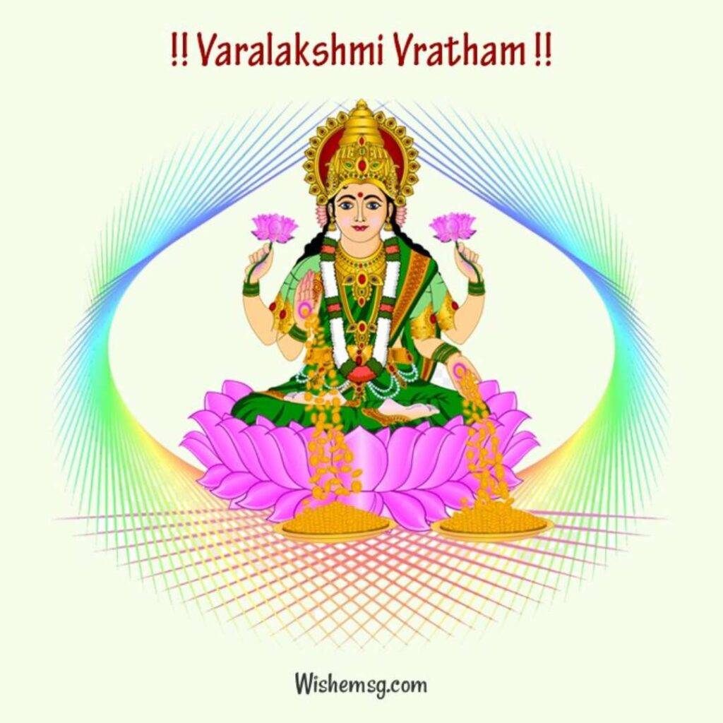 Happy Varalakshmi Vratham Wishes