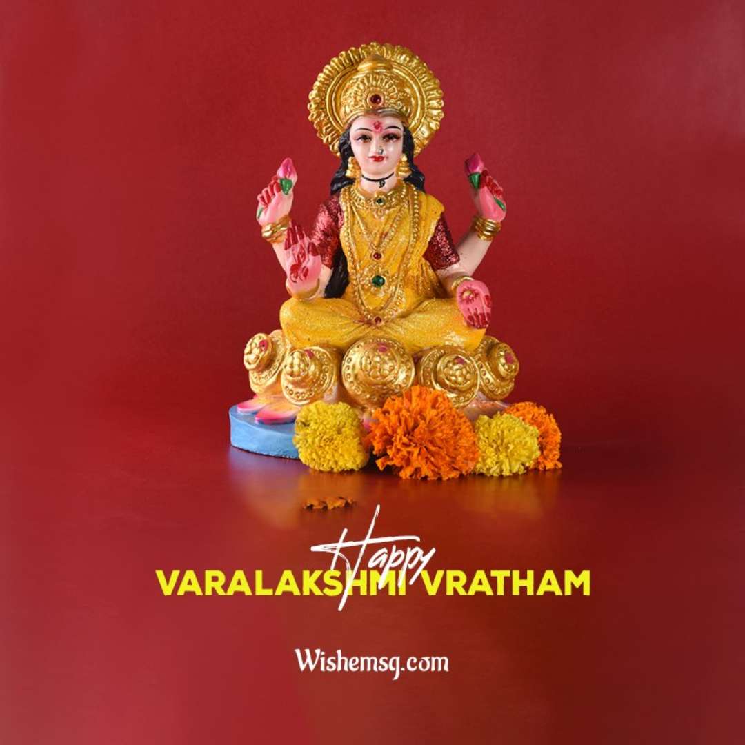 200+Happy Varalakshmi Vratham Wishes & Messages - Wishemsg.Com