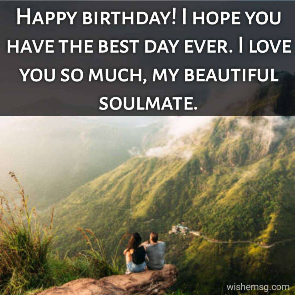 Soulmate Birthday Wishes