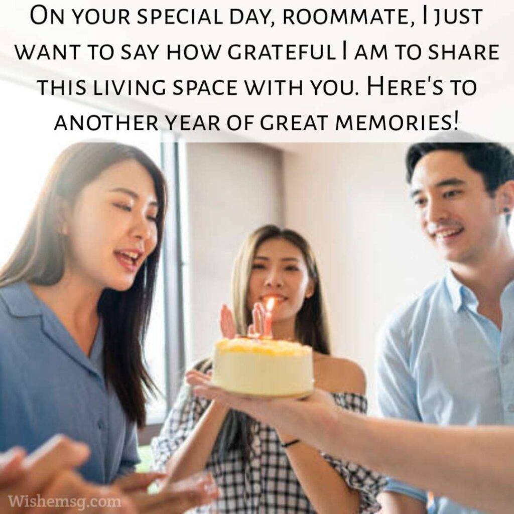 Birthday Wishes For Roommate