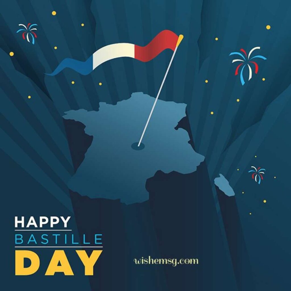 Happy Bastille Day Wishes Quotes images