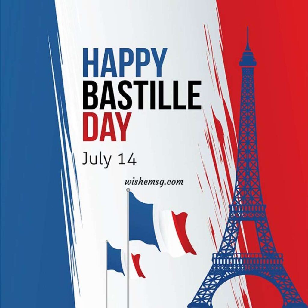 Happy Bastille Day Wishes Quotes images