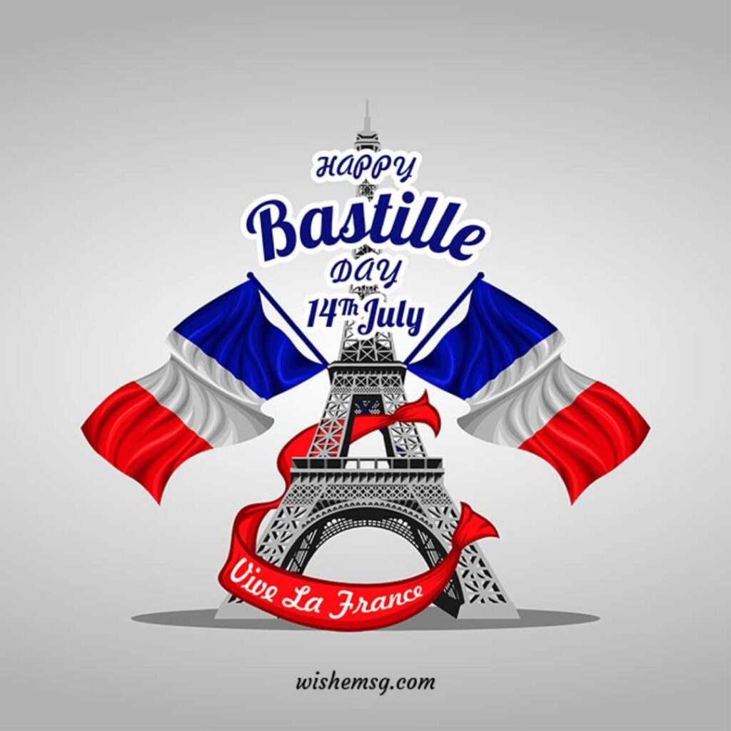 Happy Bastille Day Wishes Quotes images