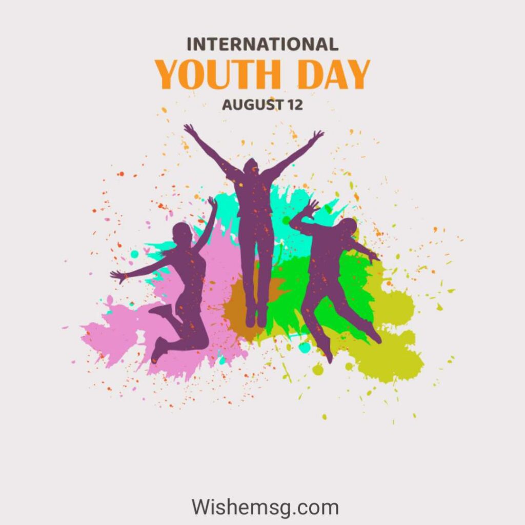 Happy International Youth Day Wishes Quotes Images