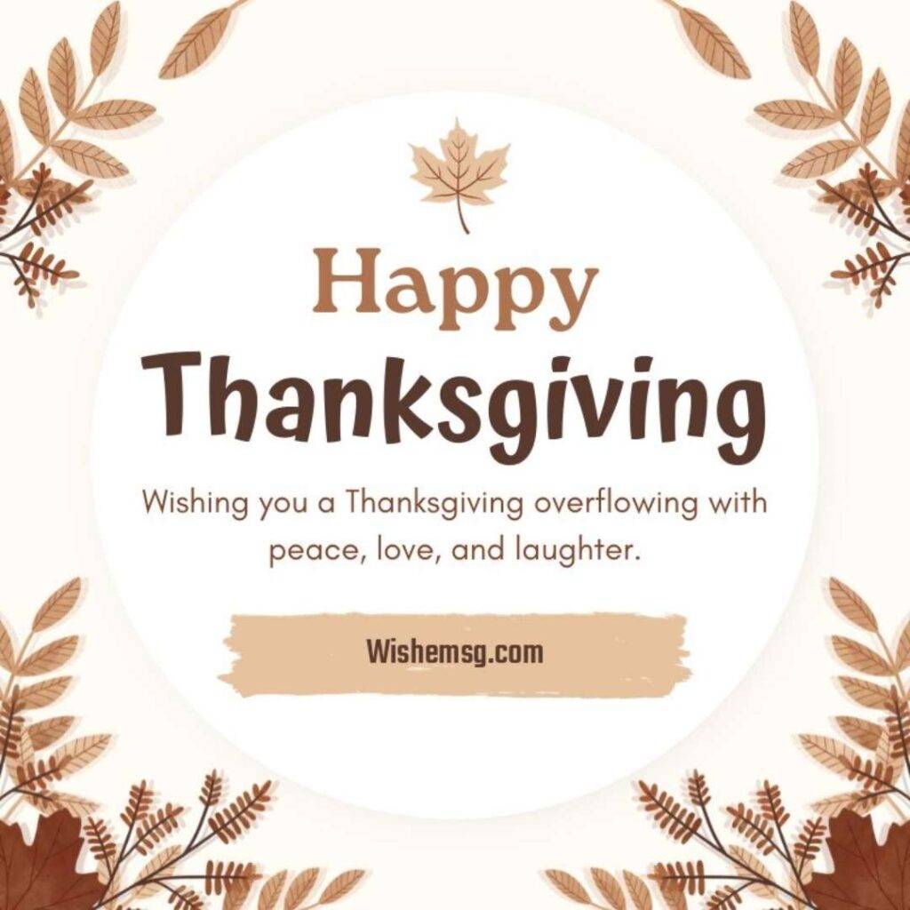 Happy Thanksgiving Day Wishes Quotes Images