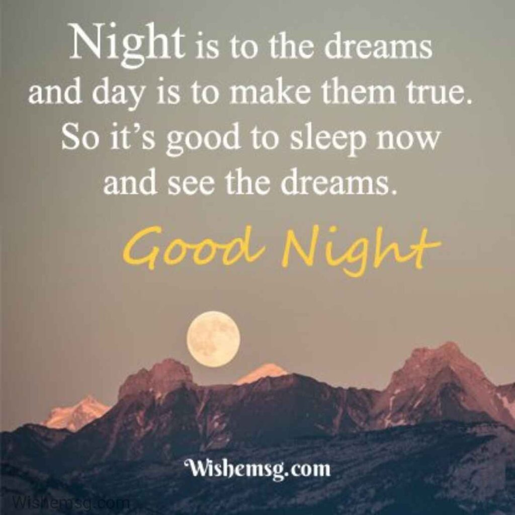 Good Night Sweet dreams