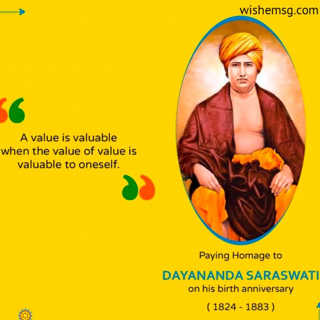 Happy Maharshi Dayanand Saraswati Birth Anniversary 