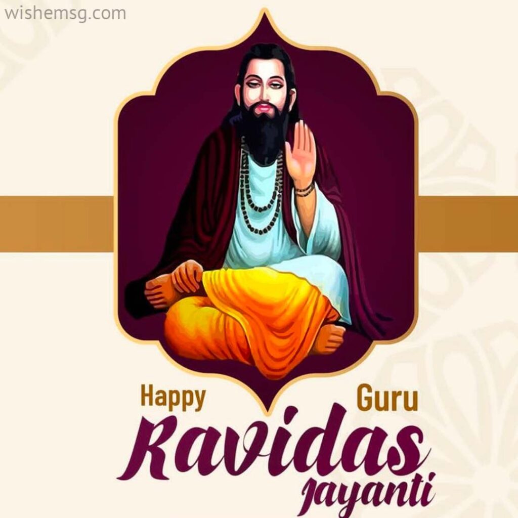 Happy Guru Ravidas Jayanti Wishes Quotes Images