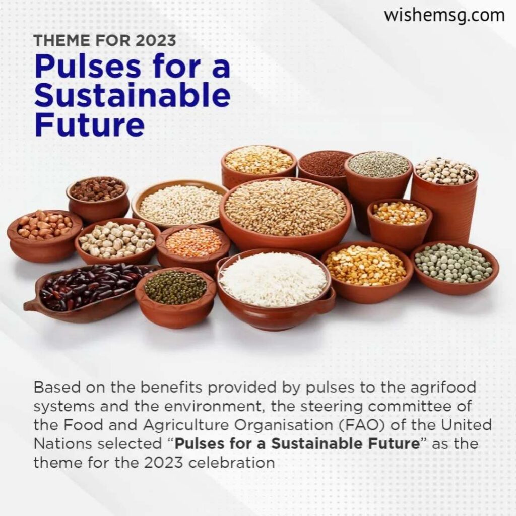 Happy World Pulses Day Wishes Quotes Images