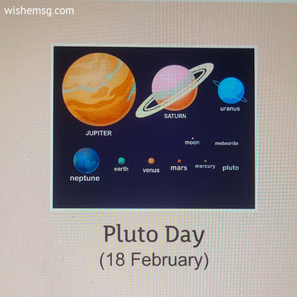 Pluto Day Wishes Quotes Images