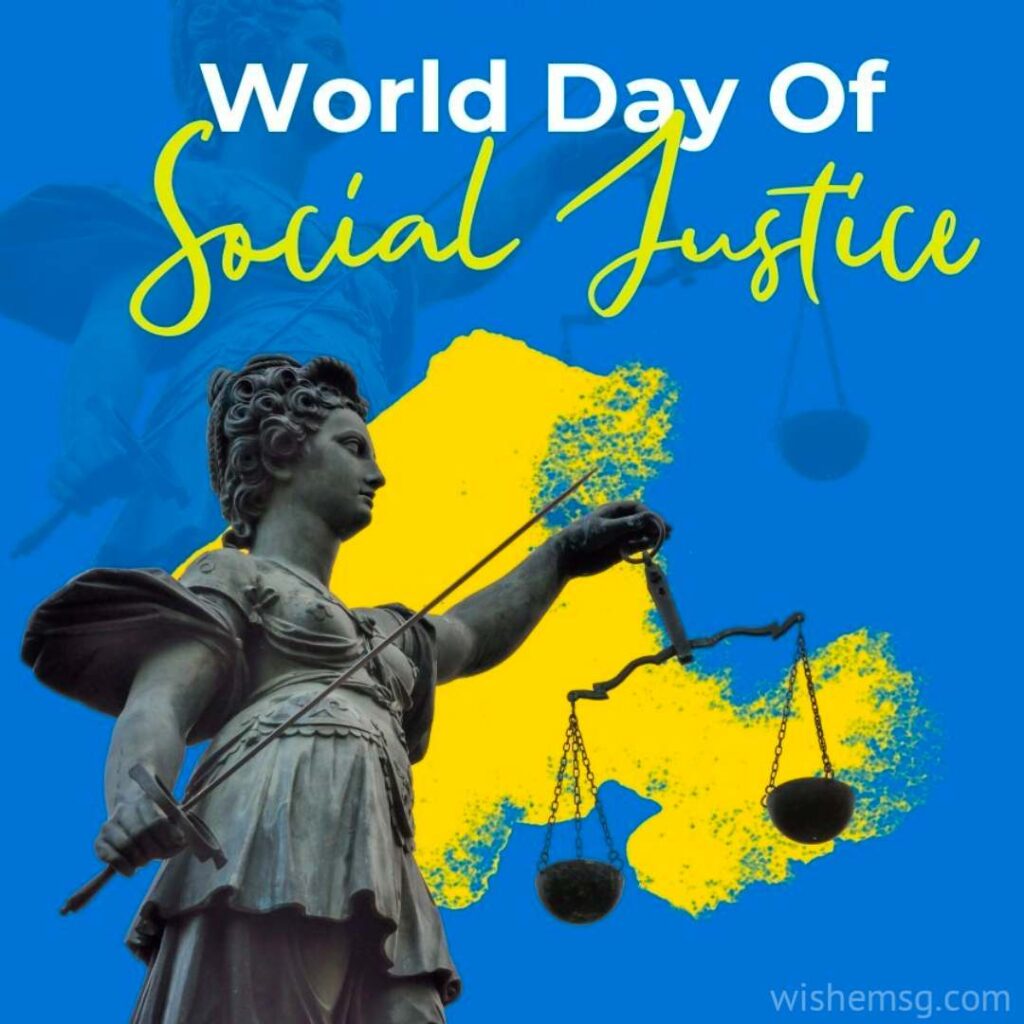 World Social Justice Day Wishes Quotes Images