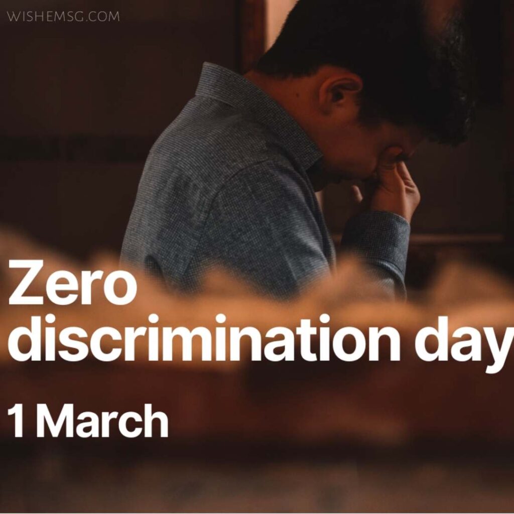 Zero Discrimination Day Wishes Quotes Images