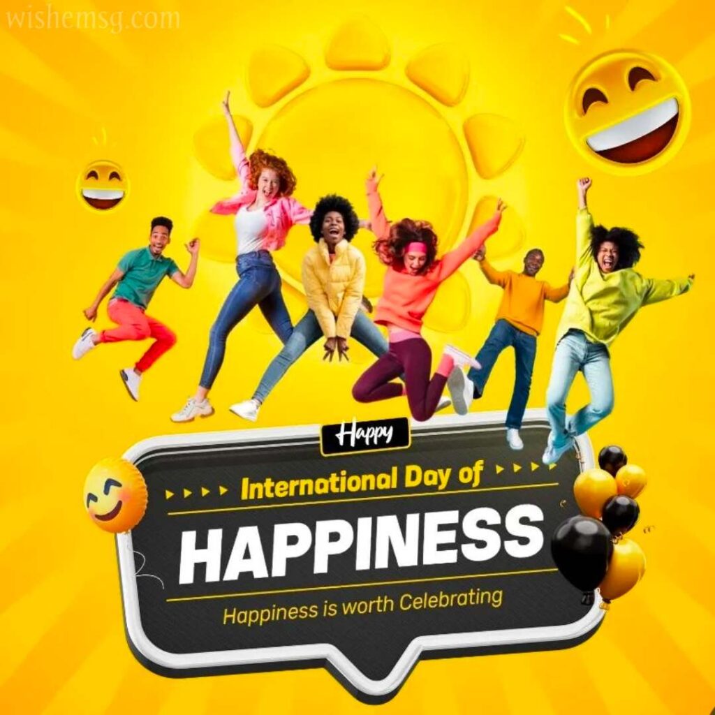 Happy International Happiness Day Wishes Quotes