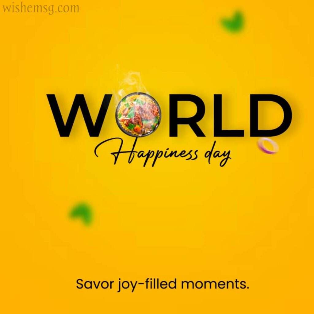 Happy International Happiness Day Wishes Quotes