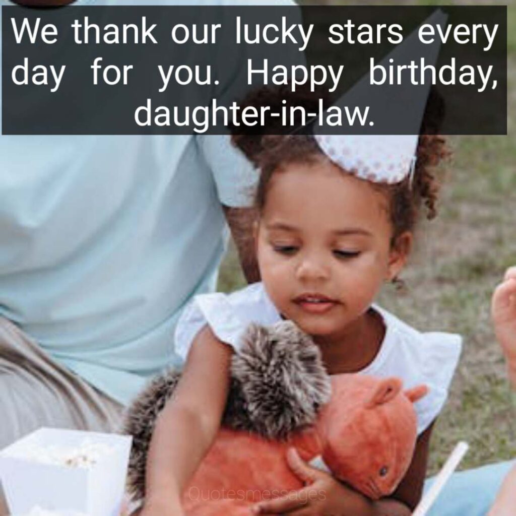 Birthday for daughter in law quotes and wishes