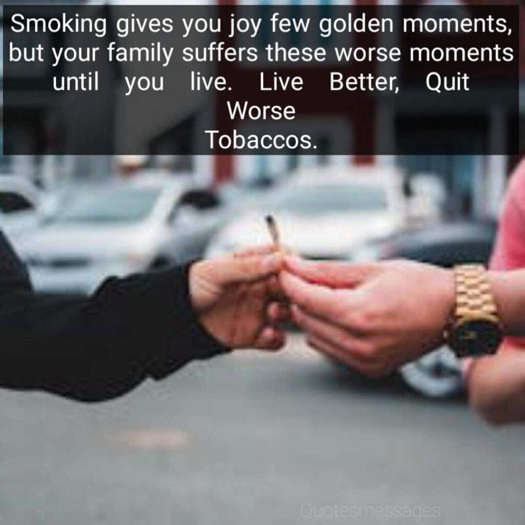 Happy No smoking day quotes