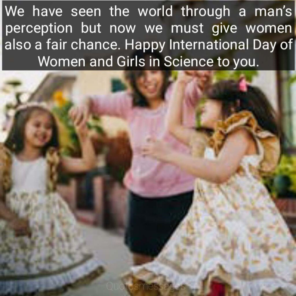 Happy international women and girls science day messages