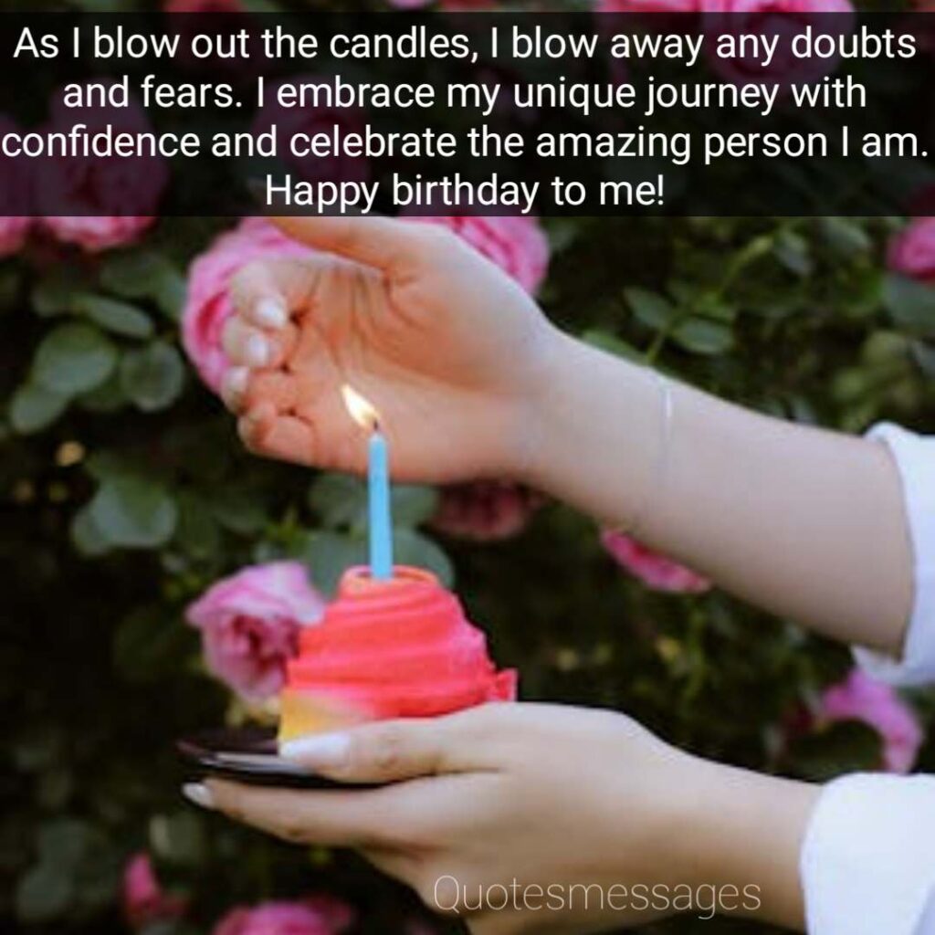 Birthday wishes for My self