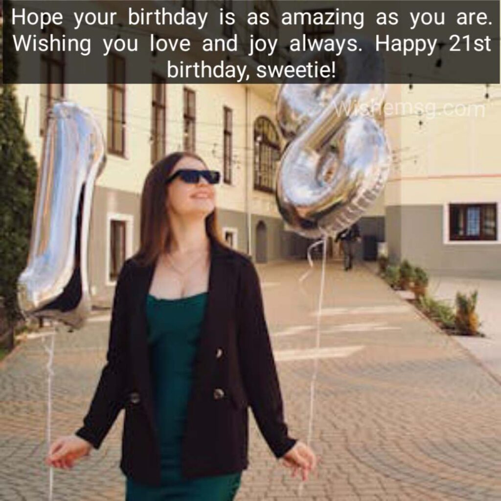 Happy 21st Birthday Girl Quotes