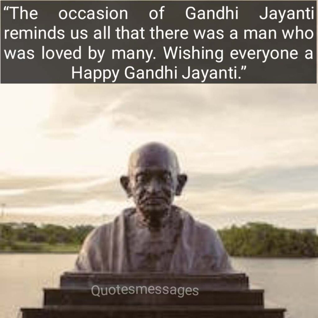 Mahatma Gandhi Jayanti