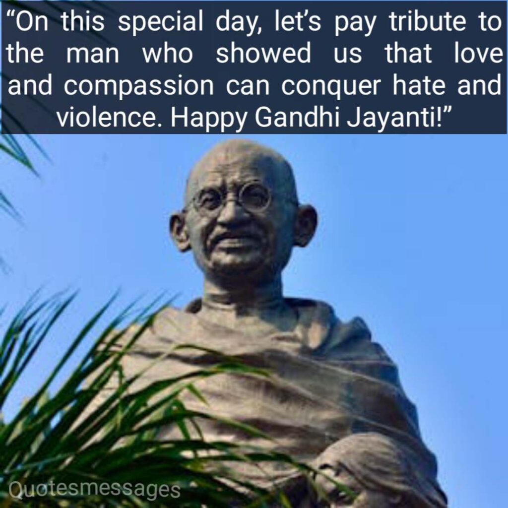 Mahatma Gandhi Jayanti