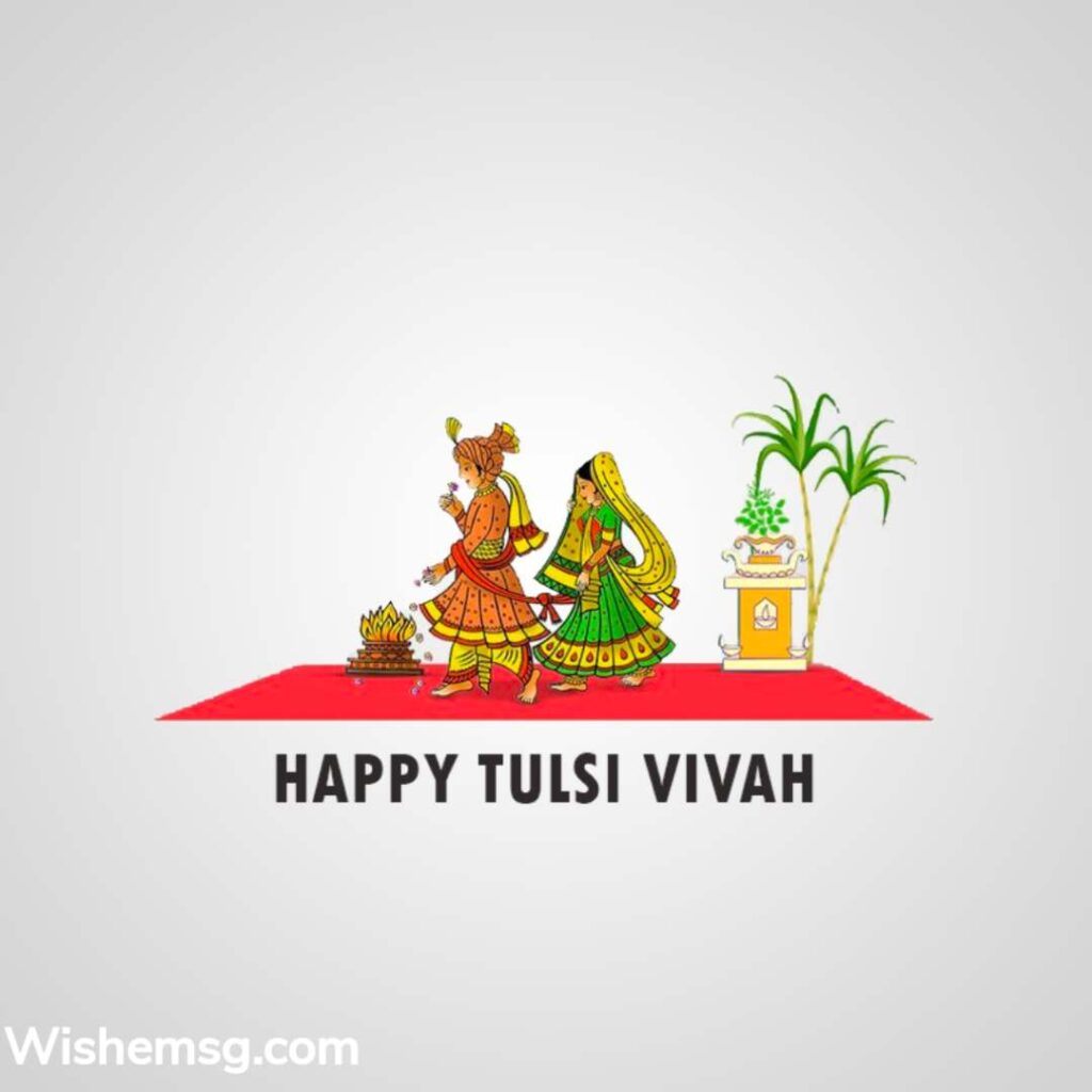 Shubh Tulsi Wishes Quotes Images