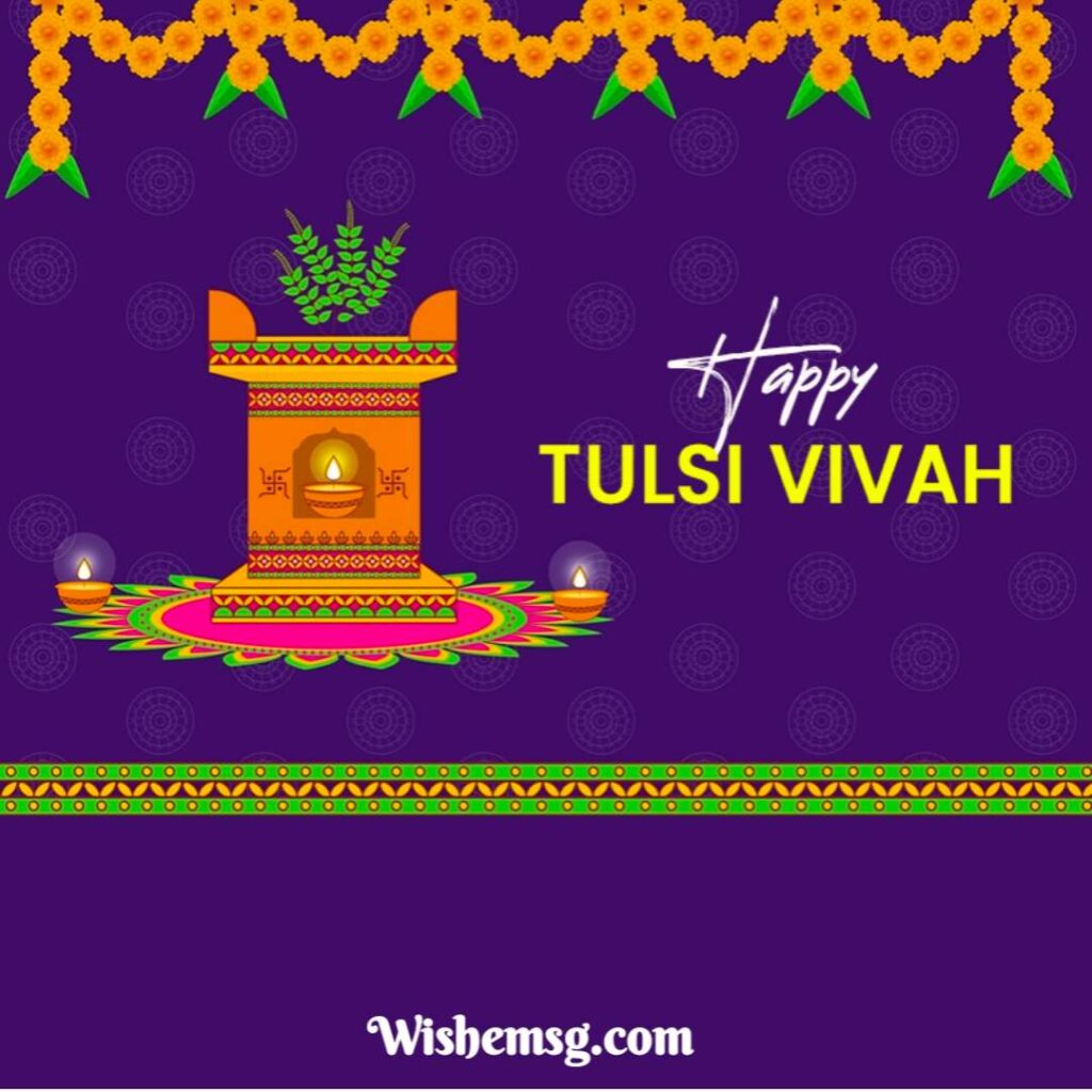 Shubh Tulsi Wishes Quotes Images