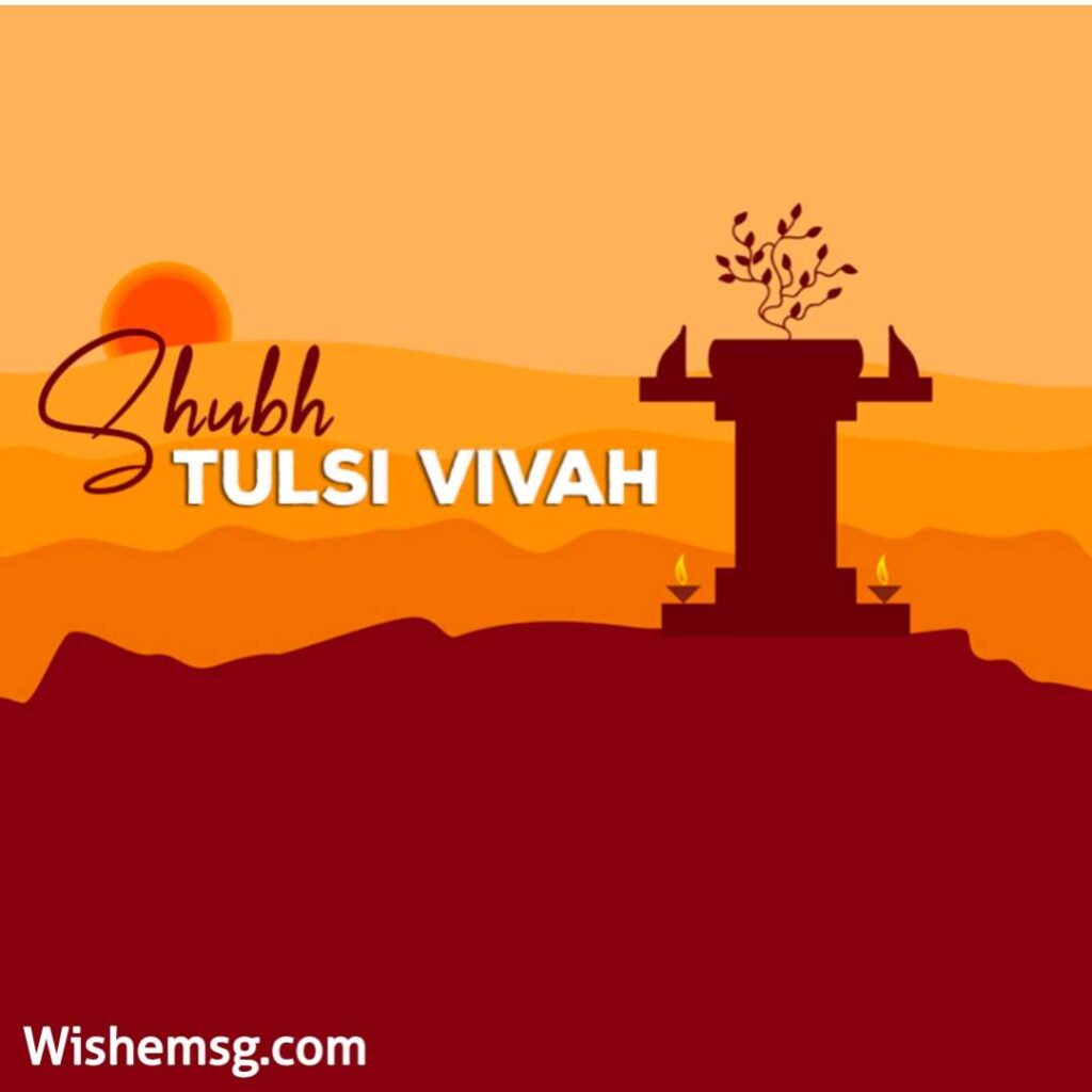 Shubh Tulsi Wishes Quotes Images