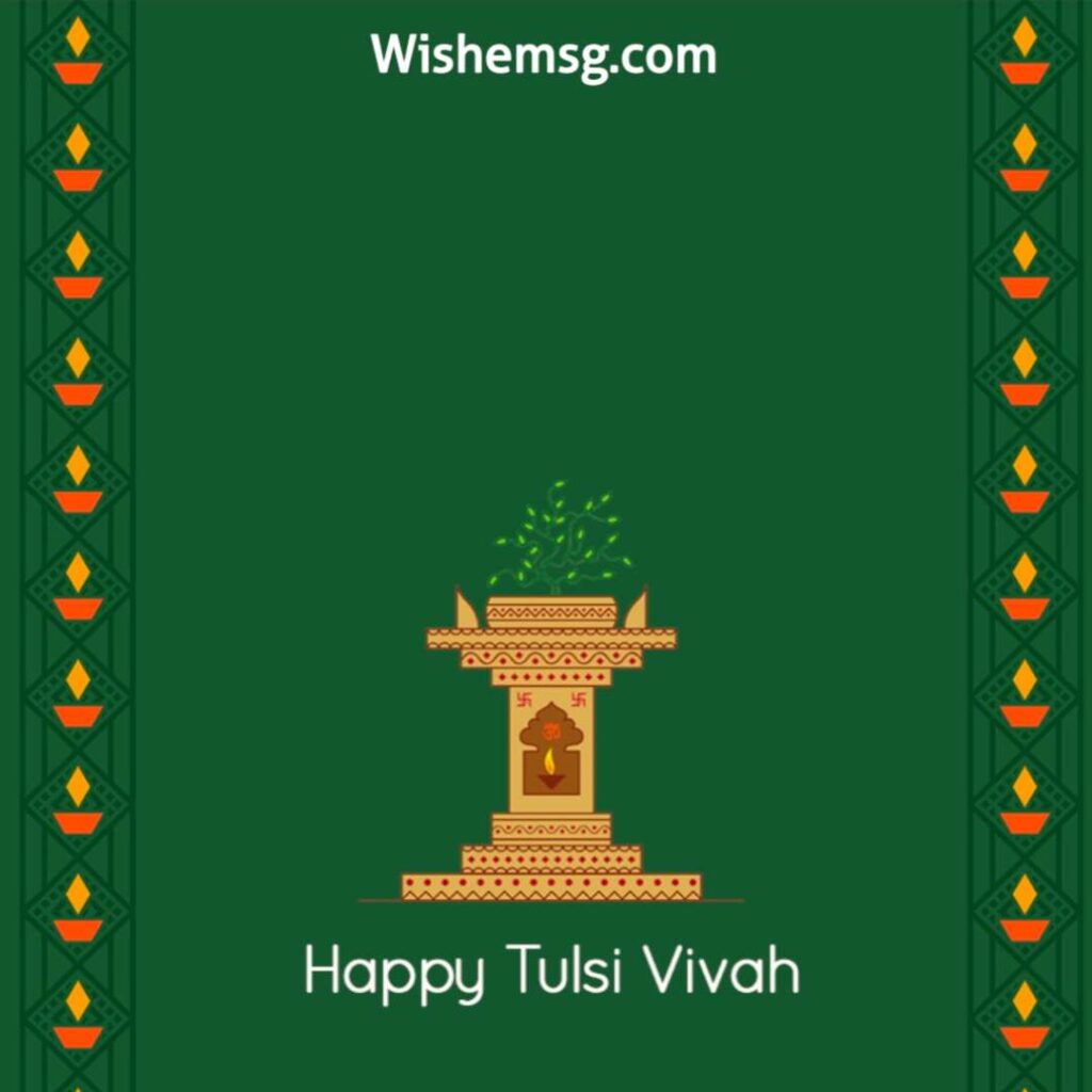 Shubh Tulsi Wishes Quotes Images